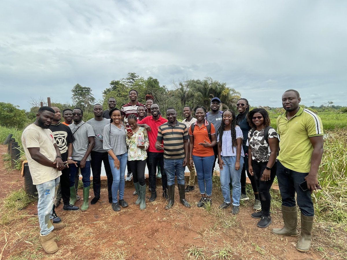 MavisWusu's tweet photo. On April 26, 2023, WACCI’s MPhil Seed Science and Technology students visited the Akumadan Irrigation Scheme to gain experience in seed production and to view 'seed' through the lens of entrepreneurship to set up seed businesses that will fill the seed supply gap in Africa. https://t.co/5NiszrsDCh