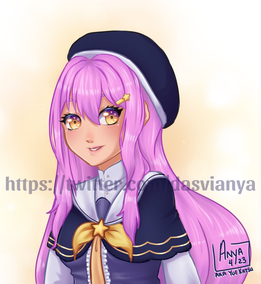 Took a break from some projects and decided to draw <a href="/Risushiii/">Rise ✨️ || Hiatus || Shooting Star Vtuber</a> ! I just really love their design so much 💙💙💙💙#ArtGallerise #anyadrawsthings