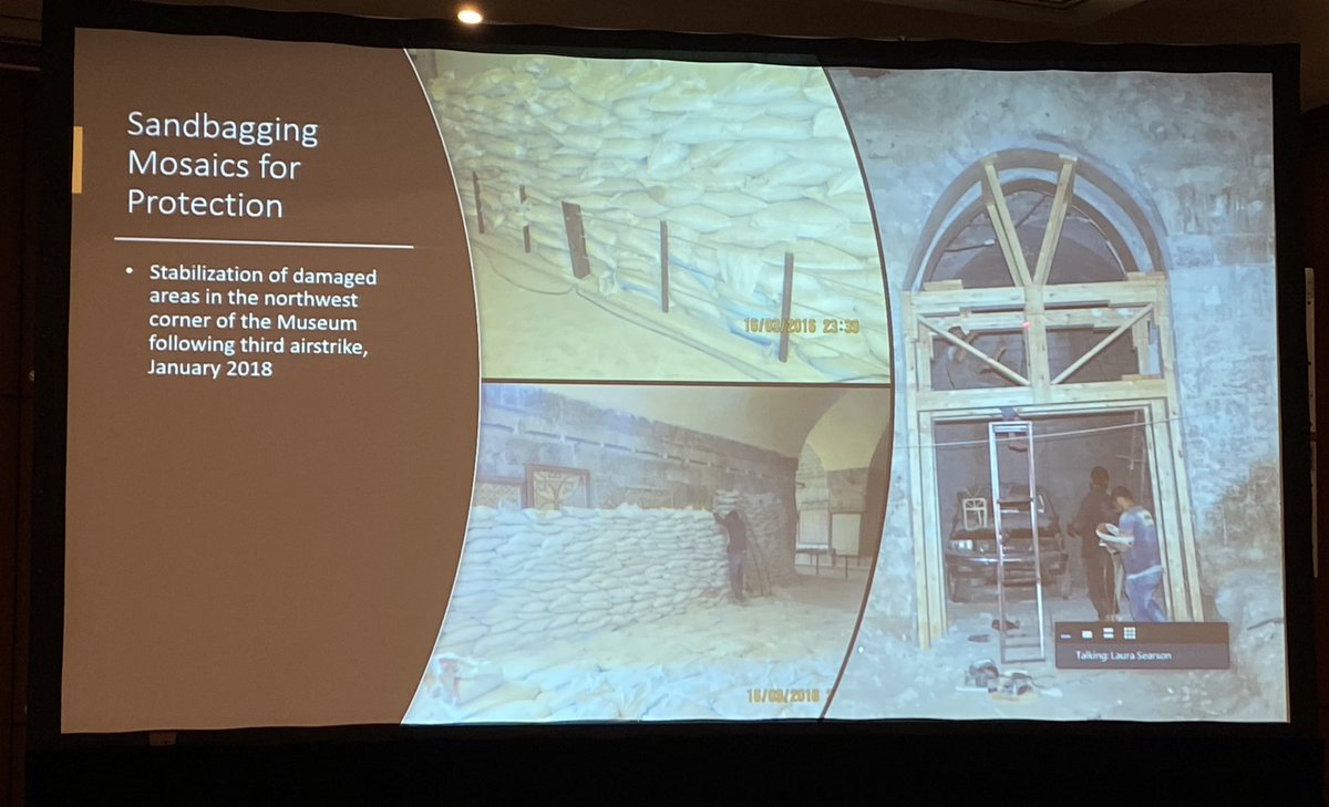 CultureinCrisis's tweet photo. Prof. Amr Al-Azm, Director of @ATHARProject &amp; @TDA_SY 🇺🇸 🇸🇾 

Talks about the Role of Non-State Actors in Preserving Cultural Heritage in Times of Conflict, presenting Syria a case study.

The work ‘provides a framework &amp; supports local people acting for themselves’

@alazmamr https://t.co/SG6fUo96yS