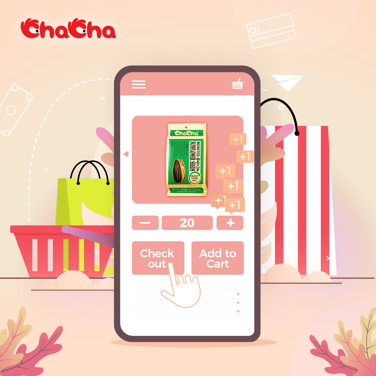 Chachafood_OFCL's tweet photo. #ChaChaGo +1+1+1... Checkout Now!
DM us for the latest e-commerce information! #ChaChaMoment https://t.co/3vAmxk53BT