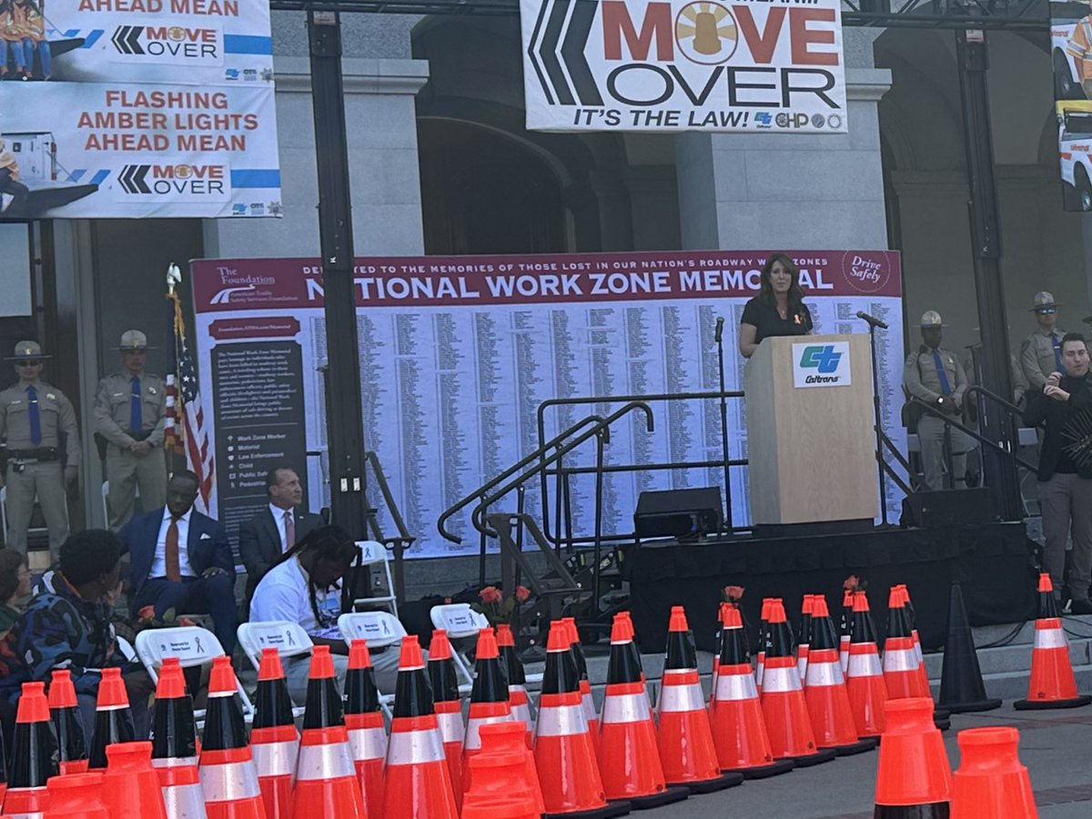 BijanSartipi's tweet image. Caltrans 33rd Annual Fallen Workers Memorial. @ToksOmishakin @Tony_CTDirector @KCRAEdieLambert @SenGonzalez_33 @LauraFriedmanCA @CaltransHQ @CaltransD4 #BeWorkZoneAlert @CHP_HQ @CHP_GoldenGate @GavinNewsom @CA_Trans_Agency @OTS_CA #MoveOver