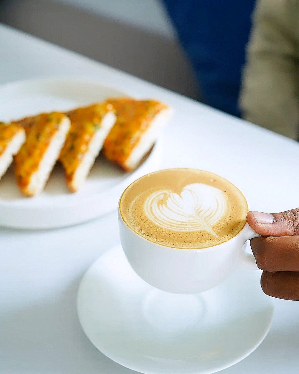 CafeTager's tweet photo. Drizzle. Coffee. Toast. 😇

#tager #tagercafe #chennai #cafe #HappyBirthdaySamantha #PonniyinSelvan #Agent #Filmfare2023 https://t.co/rHmQrGFKOc