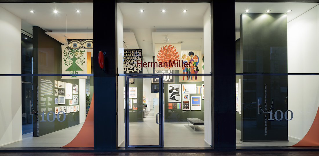 Herman Miller celebra 100 anni con una mostra di grafica. wow-webmagazine.com/it/herman-mill…