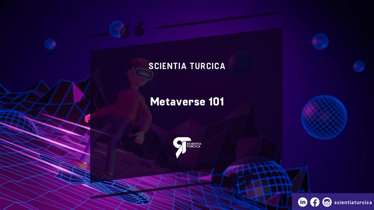 ScientiaTurcica's tweet photo. Metaverse; sanal gerçeklik (VR), artırılmış gerçeklik (AR), 3B bilgisayar grafikleri, sosyal ağlar ve dijital ekonomiler gibi teknolojilerin bir araya gelerek oluşturduğu, sürekli gelişen ve genellikle çevrimiçi olan bir dijital evreni ..

#metaverse

https://t.co/MDMq5kNE8p https://t.co/pmw3R8dpQo