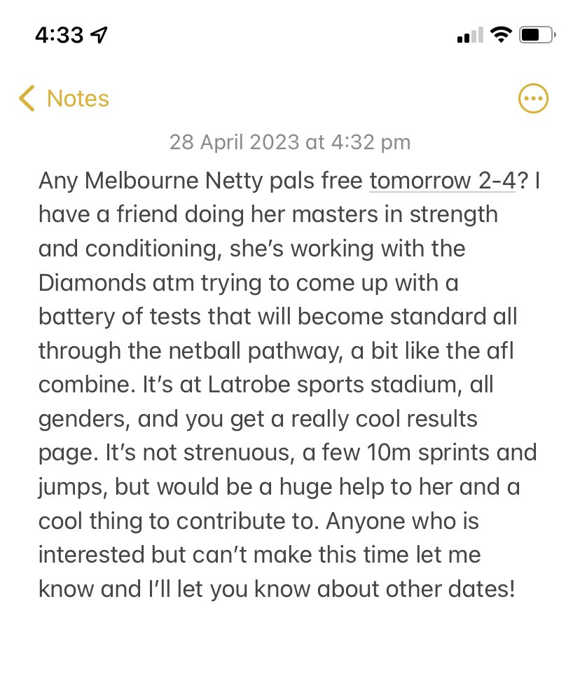 Attn #nettytwitter #netballchaos pls let me know if you’re keen; pass on and retweet