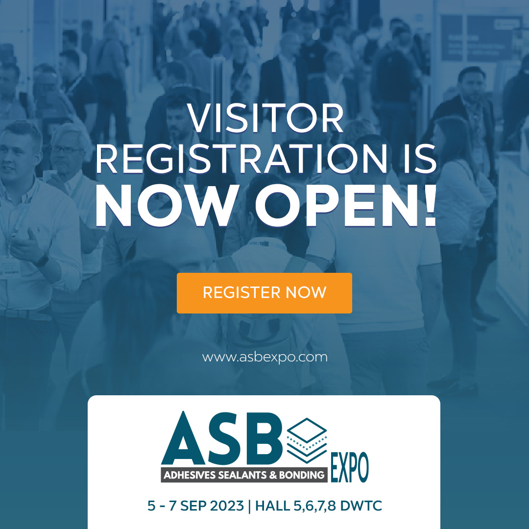 ASB_Expo's tweet photo. Don't miss out on the biggest event of the year! Visitor registration for ASB Expo 2023 is officially open. So mark your calendars for Sep 7-9 and register now! #ASBExpo2023
Register now:https://t.co/VtqpfCphq4
#ASBEXPO #adhesives #sealants #bonding #adhesivesolutions #adhesive https://t.co/820efK2EZG
