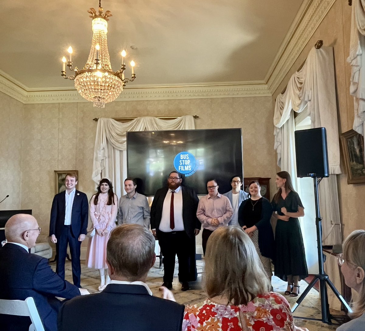 Celebrating <a href="/BusStopFilms/">Bus Stop Films</a> filmmaking successes for people from diverse abilities. Students get a full filmmaking experience and build their work-ready skills. Congrats to Chair <a href="/petertonagh/">Peter Tonagh</a> and CEO Tracey Corbin-Matchett on such an important initiative!