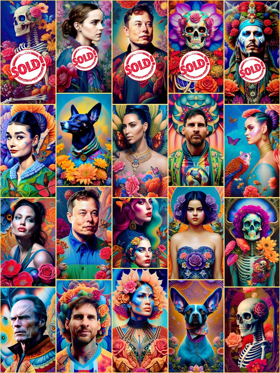 🍃Flora art.price: 2 $ MATIC [in #opensea]
👁️Link in the first comment

#NFT #nfts #Sales #sale #OpenSeaNFT #NFTsales #nftsale #matic #Polygon #PolygonNFTs #NFTauction #Openseanfts #collector #opensea #nftcollector #NFTCommuntiy