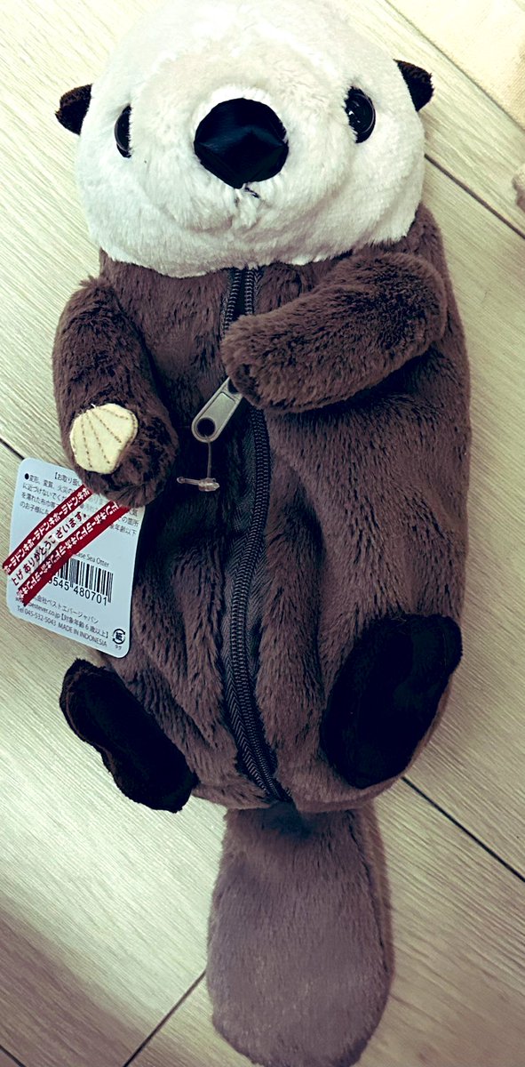 kiseki411's tweet photo. ラッコのペンケースがドンキで売っていて思わず衝動買い🦦✨ https://t.co/DzhQgidMzx