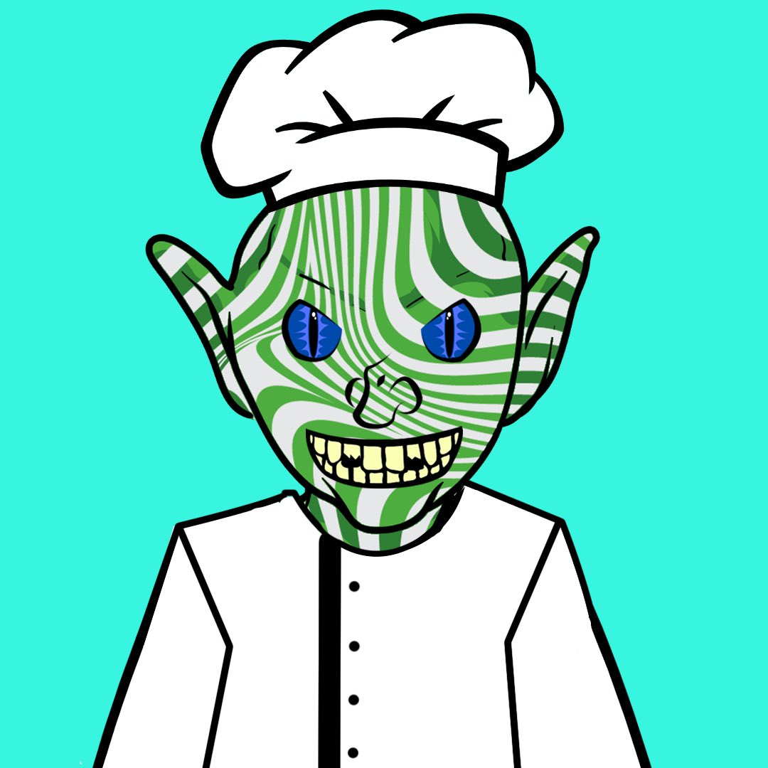 Goblinoid_Nft's tweet photo. Sneak Peak #06

#Goblinoid #chef 😈

What's your favourite food?👇🏻comment

#SuiNFTs #suinetwork #Sui #GoblinoidNfts https://t.co/H5WUWZK9Pf