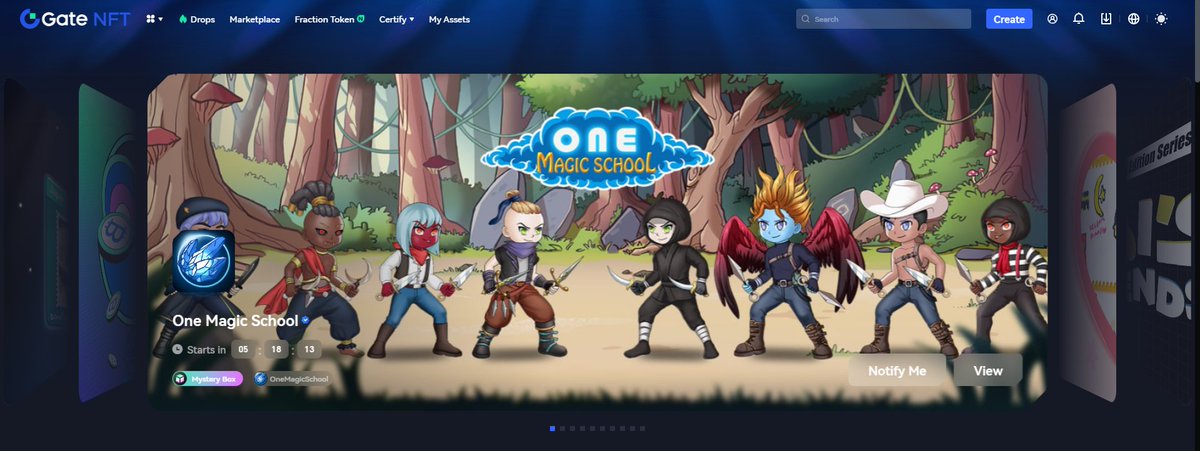 OneMagicSchool's tweet photo. Hurry up and come to collect the ultra-rare NFTs hidden in the mysterious Mystery Box at the link in the comment below! 👇 
🎯 Quickly hunt for the super GMDs from April 28 to May 5, 2023, for a chance to win the most unique versions, my dears
#onemagicschool #OMS https://t.co/NxdYfniVGZ