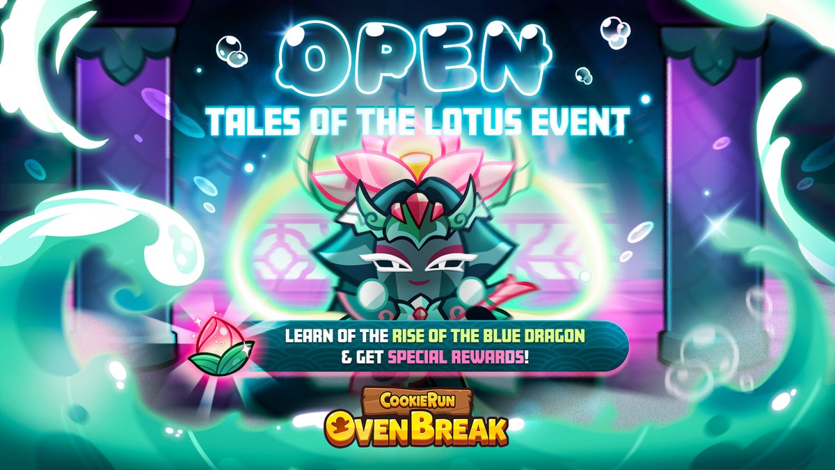 CookieRun 🍪 on Twitter "Play the Tales of the Lotus event and get