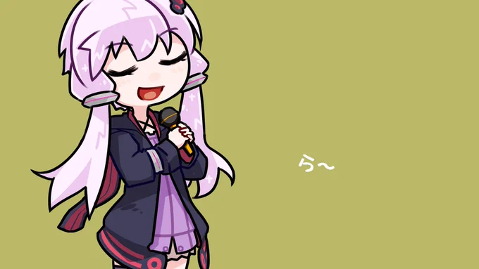 #再掲したらフォロワーが増えるらしい   この絵柄の立ち絵素材※を配布したいなーってずっと思ってる(※作ってない) #結月ゆかり #弦巻マキ #初音ミク