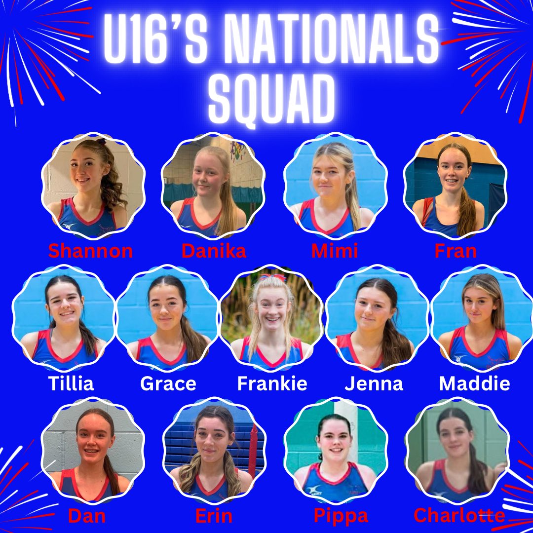 ⭐️Sending massive good luck vibes to our awesome U16’s as they compete this weekend in @EnglandNetball National Club Finals… We are so very proud of you girls and know you’ll give it your all ❤️💙 #ONCgirls #Nationals #U11toU16 #Squad #ONCfamily