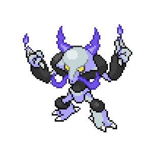 sillymrtumble's tweet photo. #Pokemon #pokemonart 
#PokemonScarletViolet 
Alazakam + chandelure = 
This is the the most evil magician I've seen it looks like a magic skeleton that lives in a haunted house https://t.co/jiF4ClMBpo