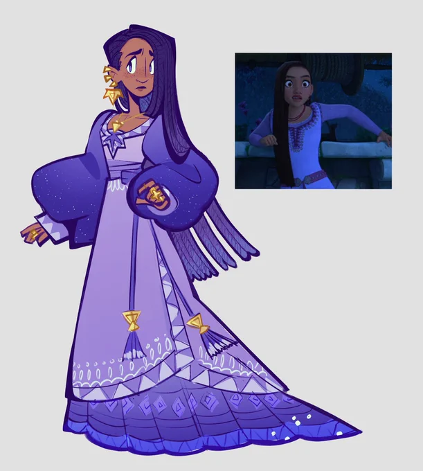 I think the watercolour aesthetic is cool but man I wish the protag's design stood out to me more  (plus gimme back puffy sleeeeves)