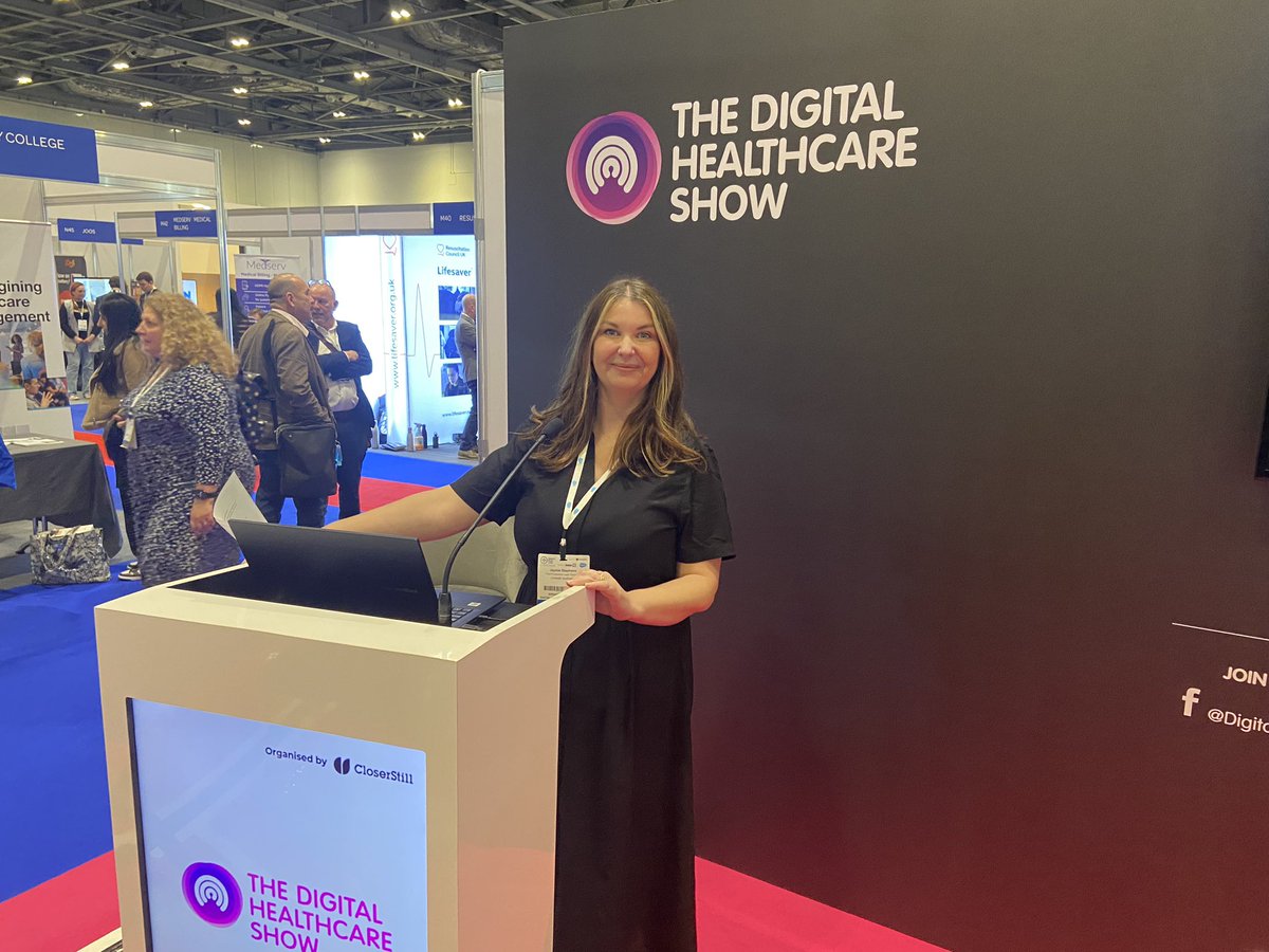 Great couple of days talking about benefits of digital wound management and how identifying people on a deteriorating trajectory and remotely reviewing increases the number of people who flip to a healing trajectory. Thanks to <a href="/SoTV_UK/">Society of Tissue Viability</a> and <a href="/DHS_London/">Digital Healthcare Show</a> for having us <a href="/livewellsw/">Livewell Southwest</a>