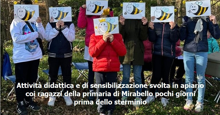 aspem's tweet photo. 🐝 "4 nuove famiglie per Cristian"
Il 22 aprile 2023 giornata della terra, 320 000 api
venivano barbaramente trucidate da un criminale che
versava benzina nelle 6 arnie di Cristian.
👉 PER DONARE:
https://t.co/Li1K16GBtL
📰 PER SAPERNE DI PIÙ:
https://t.co/M5BrAx0Bs9 https://t.co/h5uWES2Wcb