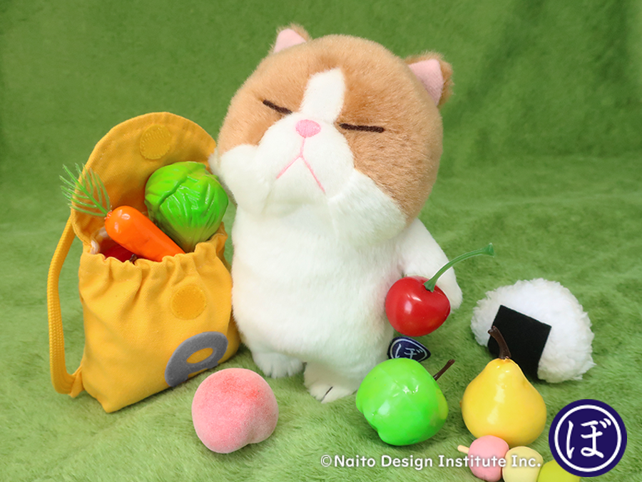 bou__cat's tweet photo. おでかけの準備🍎🥦
＃ゴールデンウイーク ＃旅 ＃ぼうみたいなねこ #猫

ぼうみたいなねこ入荷しました！→https://t.co/kv8D6KCWiM https://t.co/oZLBZg8K8B