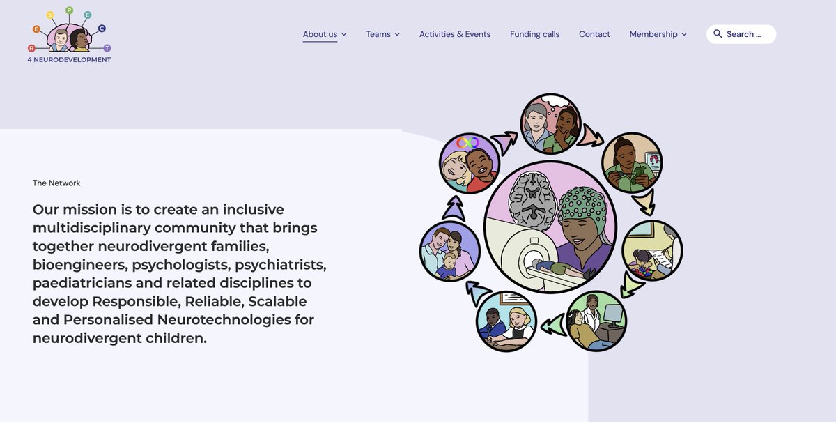 RESPECT 4 Neurodevelopment has a website! Visit respect4neurodevelopment.com to find out more about our activities.  R4N is launching its first call for applications for 4 Pump-prime feasibility studies (max value per project £50K) today. #Engineering #psychology