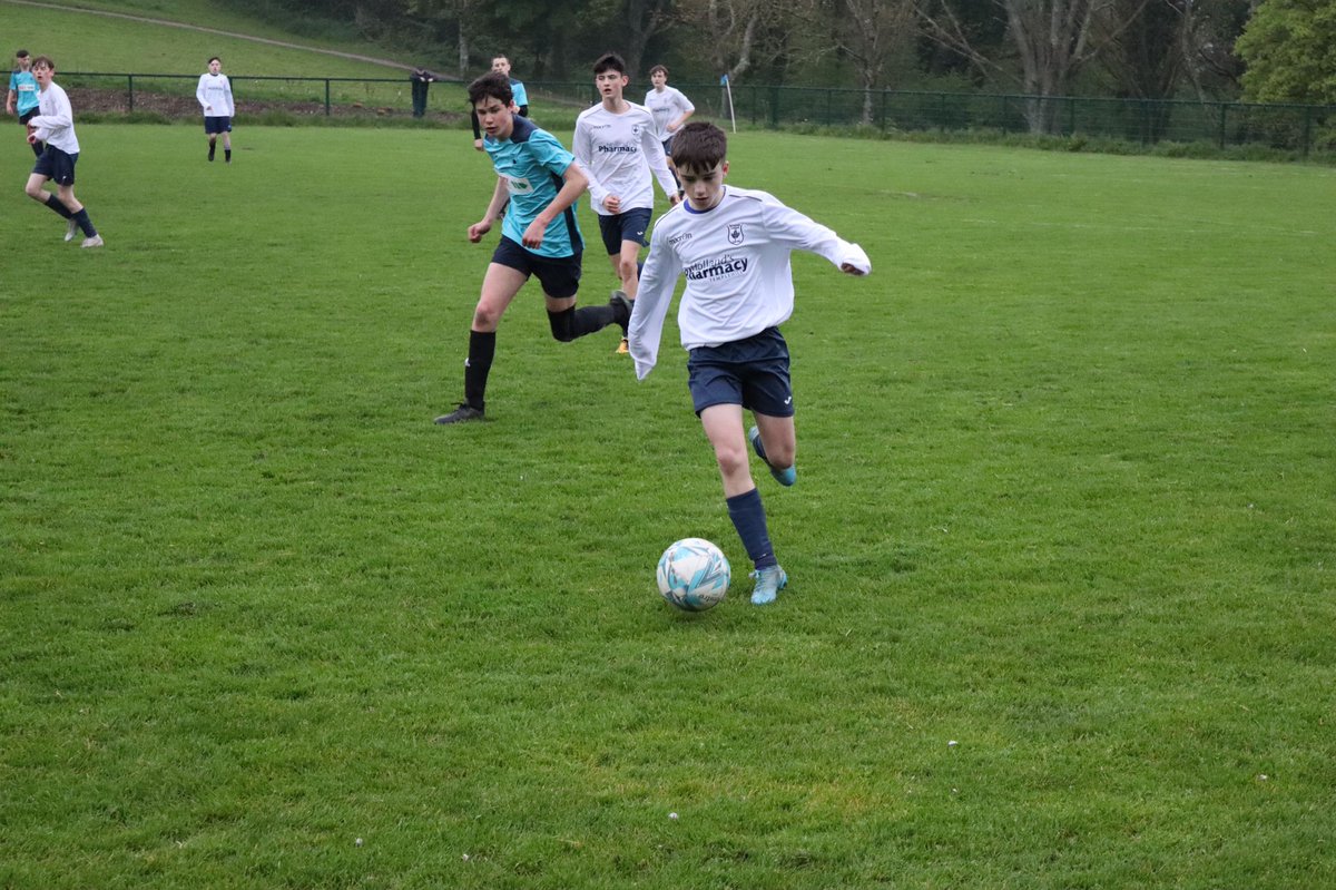 Both our under 16 teams clashed in the Local Cup on Thursday evening   our first team winning 6-3 in a very competitive game . Thanks to Andrew Maume for the photos 📸