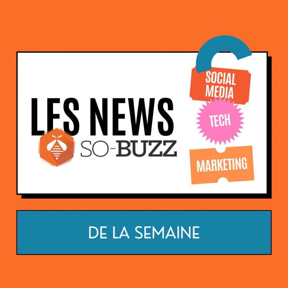 So_Buzz's tweet photo. 📝Les 𝗻𝗲𝘄𝘀 𝗦𝗼𝗰𝗶𝗮𝗹 𝗠𝗲𝗱𝗶𝗮, 𝗠𝗮𝗿𝗸𝗲𝘁𝗶𝗻𝗴 𝗲𝘁 𝗧𝗲𝗰𝗵 de la semaine sont disponibles !  Découvrez-les ici 👉🏻 https://t.co/LWWGAU0dB2

#socialmedia #marketing #tech #code #filtre #linkedin https://t.co/tYwLXQZtCl