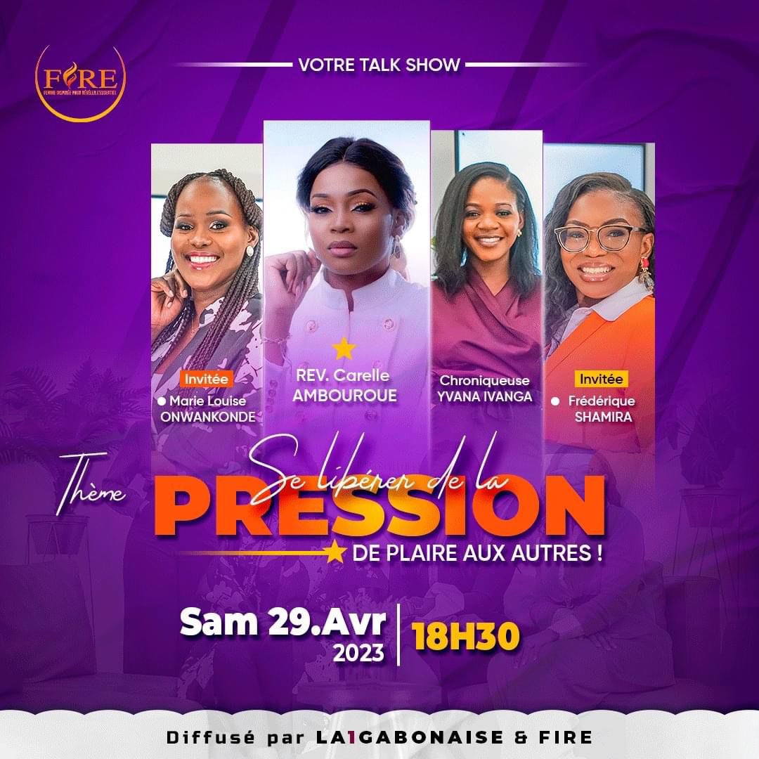 Prisonnier du regard d’autrui, vous souhaitez vous libérer de cette pression? 

On en discute ce samedi 29 Avril dans le talk-show 𝐅𝐈𝐑𝐄 𝐂𝐎𝐍𝐂𝐄𝐏𝐓 sur La1Gabonaise dès 18h30 

Connectez-vous !
