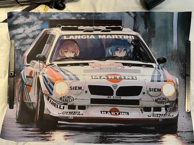 いよいよボーマス明日です 限定1部ずつですが、B1ポスター3000円で頒布します 早い者勝ちで欲しい方は言ってください
