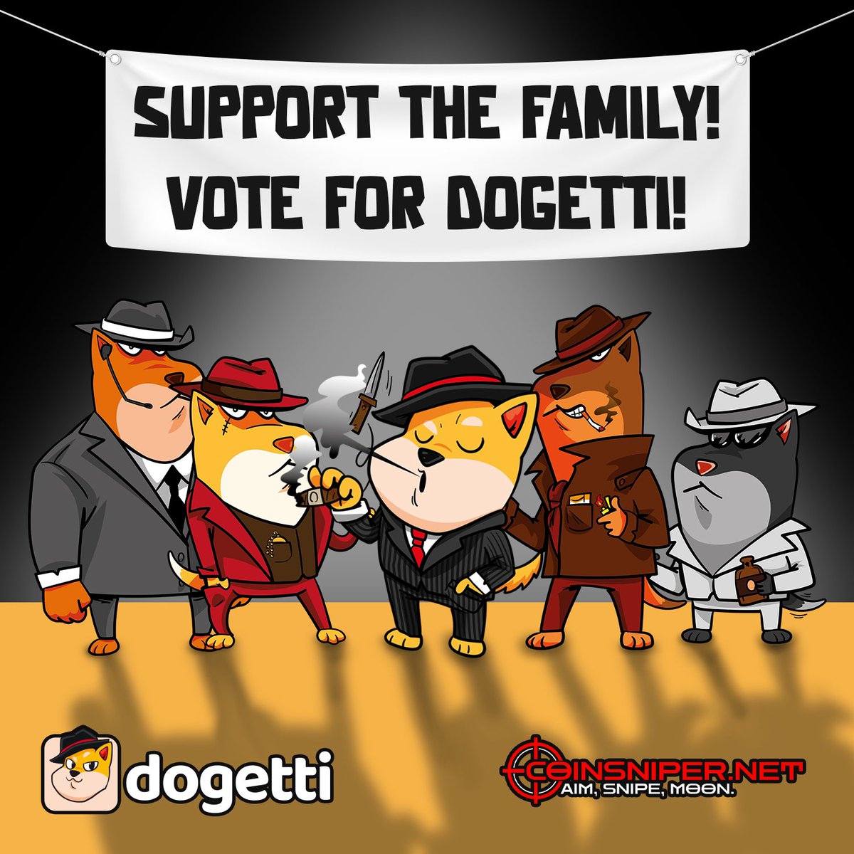 Andreas R (@aronnin3) on Twitter photo Dogetti is ready for takeover. 🚀🔥🔥🔥Remember to vote on coinsniper
coinsniper.net/coin/44380
#dogetti #DogettiFamily #crypto #memecoins <a href="/_Dogetti_/">Don Eloni Dogetti</a> Dogetti is ready for takeover. 🚀🔥🔥🔥Remember to vote on coinsniper
coinsniper.net/coin/44380
#dogetti #DogettiFamily #crypto #memecoins <a href="/_Dogetti_/">Don Eloni Dogetti</a>