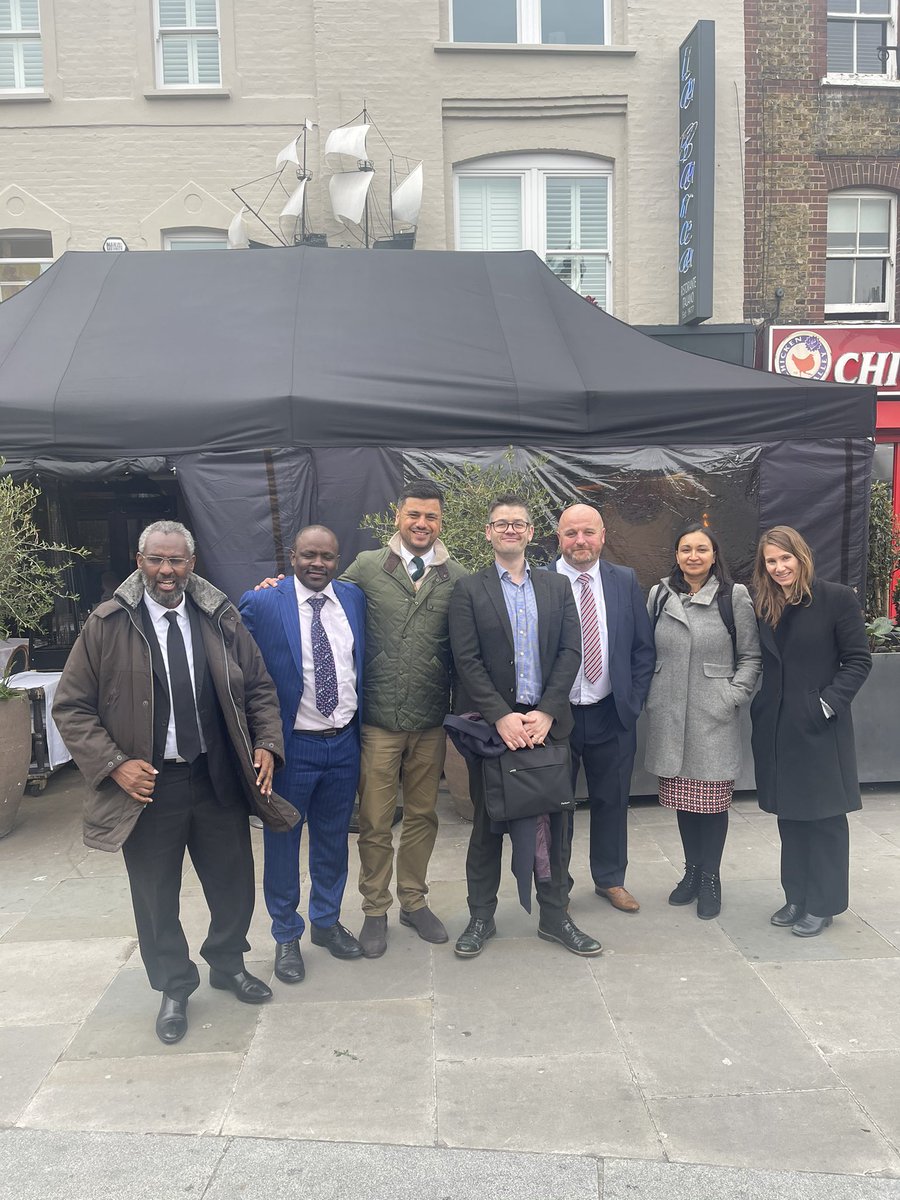tomwansa's tweet photo. The collective positioning of #Universities at heart of national #innovation system got enriched as @KENIAupdates builds momentum on #KNEIL. I accompanied Chair @vcuonbi to meet with @EEUK. Thanks to @BlagescuMonica for all the linkages! @BritishCouncil @UKinKenya @KenyaMissionUK https://t.co/K8868PANDo