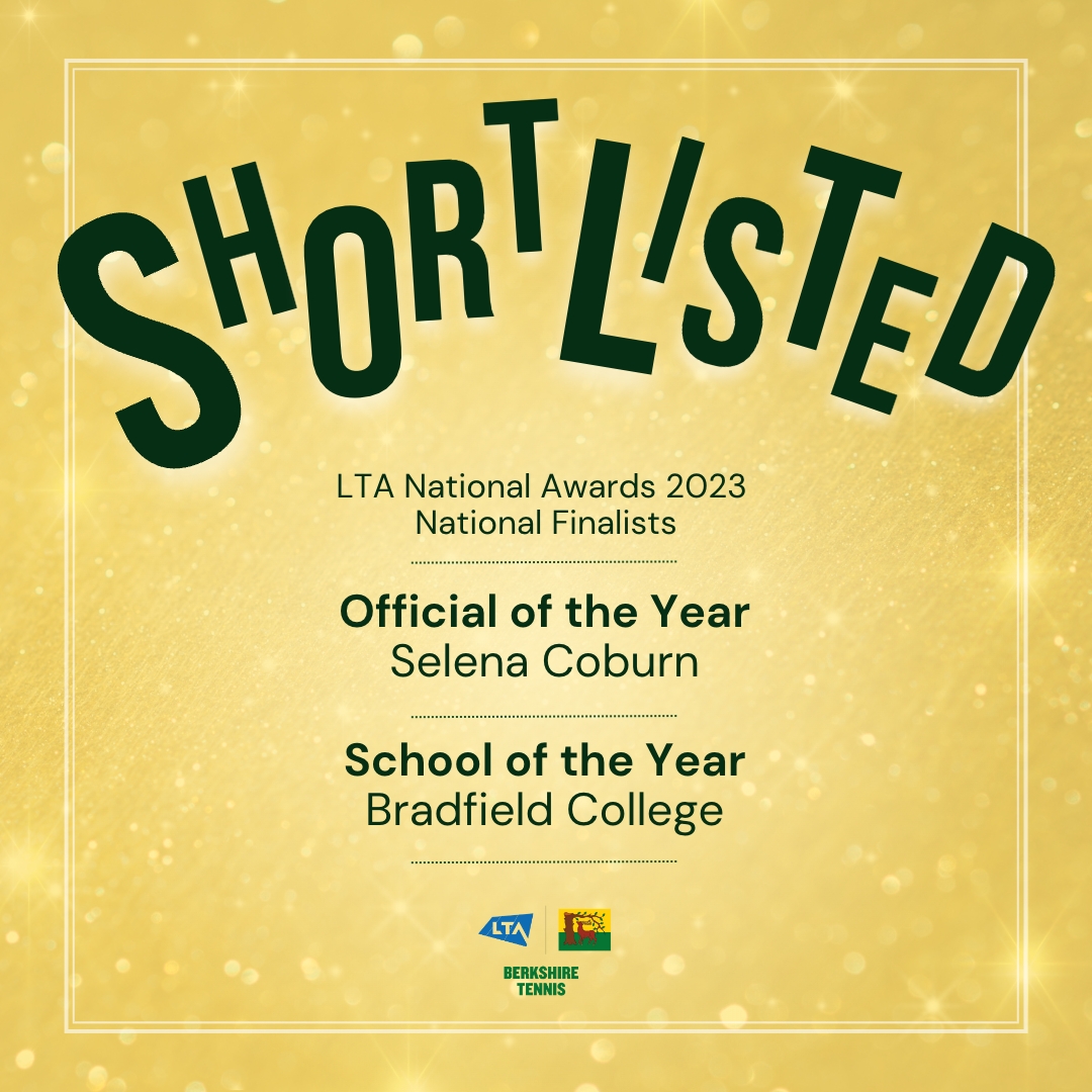 Not only have <a href="/CoachCobie/">Selena</a> and <a href="/BradfieldCol/">Bradfield College</a> made it to the National Final of the LTA Awards 2023, but they have been shortlisted (to 3) in their respective categories!

Wishing you both all the best for the National final on July 4th 👏

#ltaawards2023 #nationalfinalists
