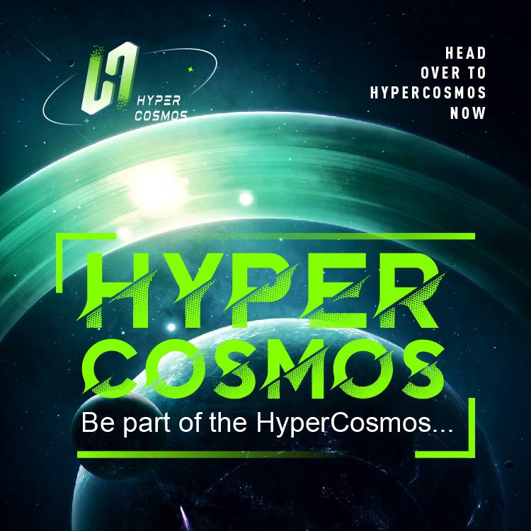 HyperCosmos is your gateway to the decentralized financial revolution. Don't miss out. ⏰

Explore more: 🪐 hypercosmos.net 

#HyperCosmos #metaverse #blockchain #crypto #nft #defi