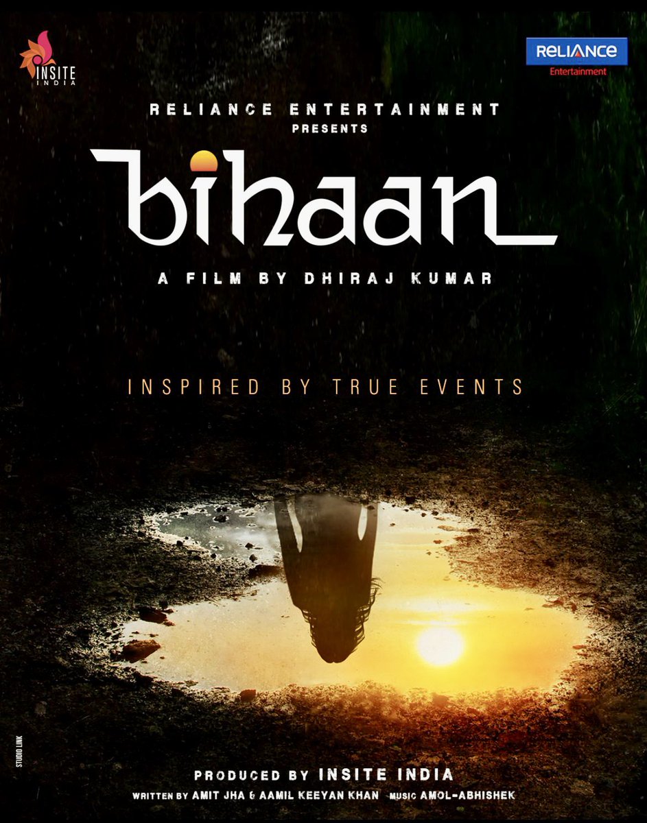 Yesss it's happening...BIHAAN.... With the blessings of 'Almighty' soon we would see it on the Horizon.... 

@RelianceEnt @Director_dhiraj @InsiteIndia @_amolmsc #bihaan #TeaserPoster