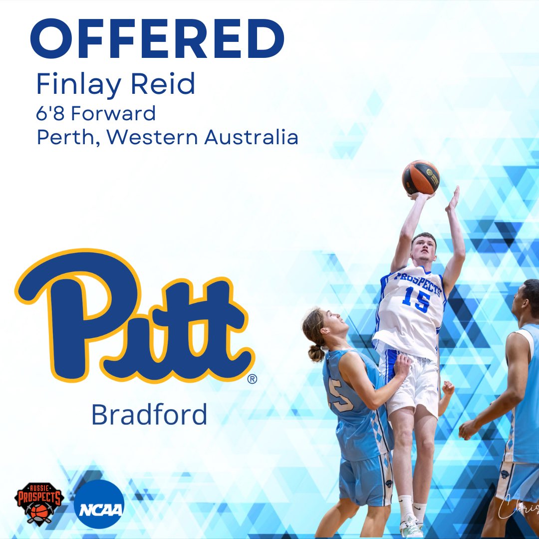 Aussie Prospects (@prospectsaussie) on Twitter photo Congratulations to 6β8 Forward Finlay Reid (class 23) who has received an offer from University of Pittsburgh at Bradford (NCAA III) <a href="/FinlayReid11/">Finlay Reid</a> <a href="/kianb12/">Kian</a> <a href="/PittBradfordMBB/">Pitt-Bradford Menβs Basketball</a> Congratulations to 6β8 Forward Finlay Reid (class 23) who has received an offer from University of Pittsburgh at Bradford (NCAA III) <a href="/FinlayReid11/">Finlay Reid</a> <a href="/kianb12/">Kian</a> <a href="/PittBradfordMBB/">Pitt-Bradford Menβs Basketball</a>