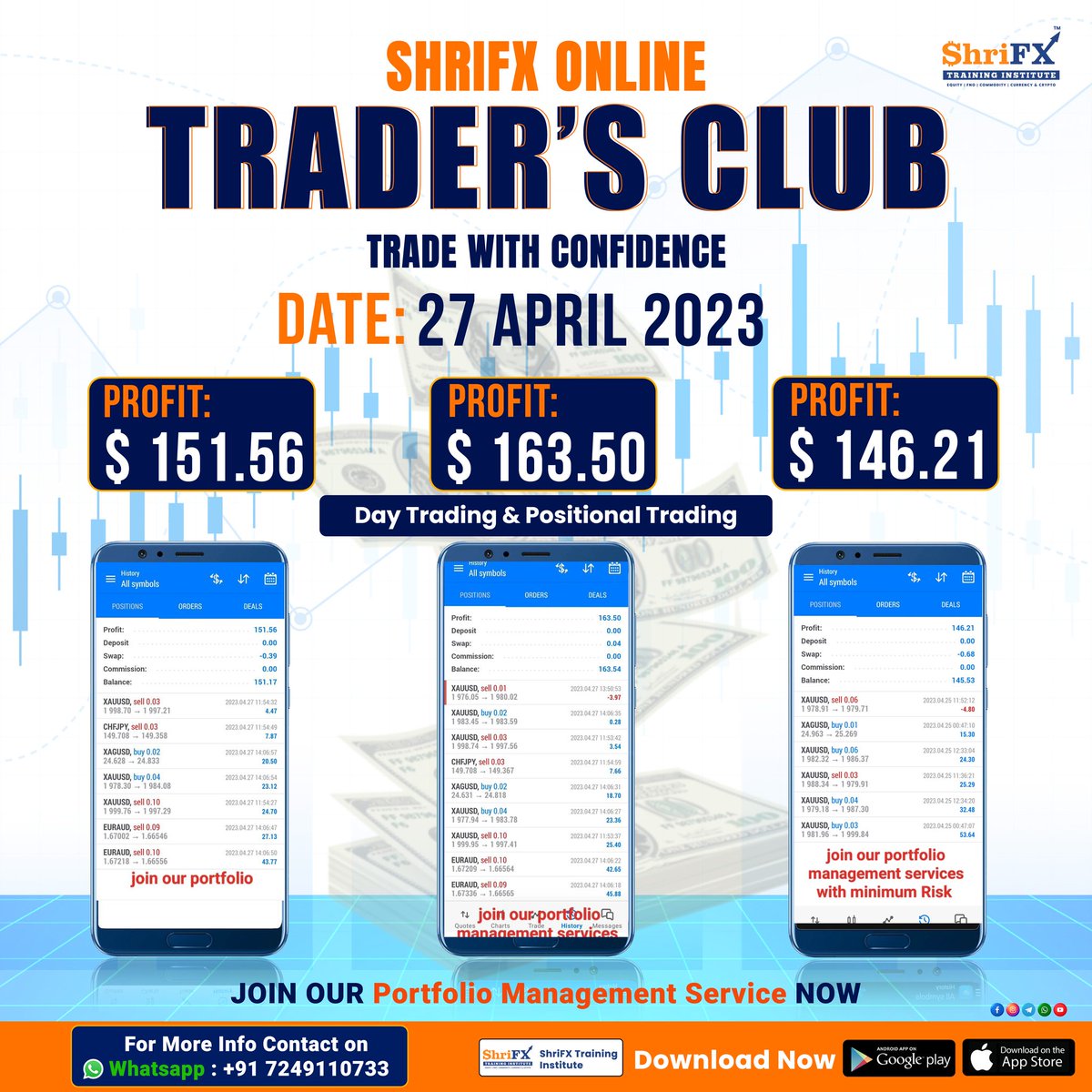 ShrifxI's tweet photo. Take a look at the motivational story of a student from our community who transformed their enthusiasm for trading into a lucrative enterprise!
Join our Portfolio Management Now !!

visit: https://t.co/0ZN87bEBLK
call 7249110733

#TradingSuccess #ProfitableTrading #trade https://t.co/VWGbp7uU0w