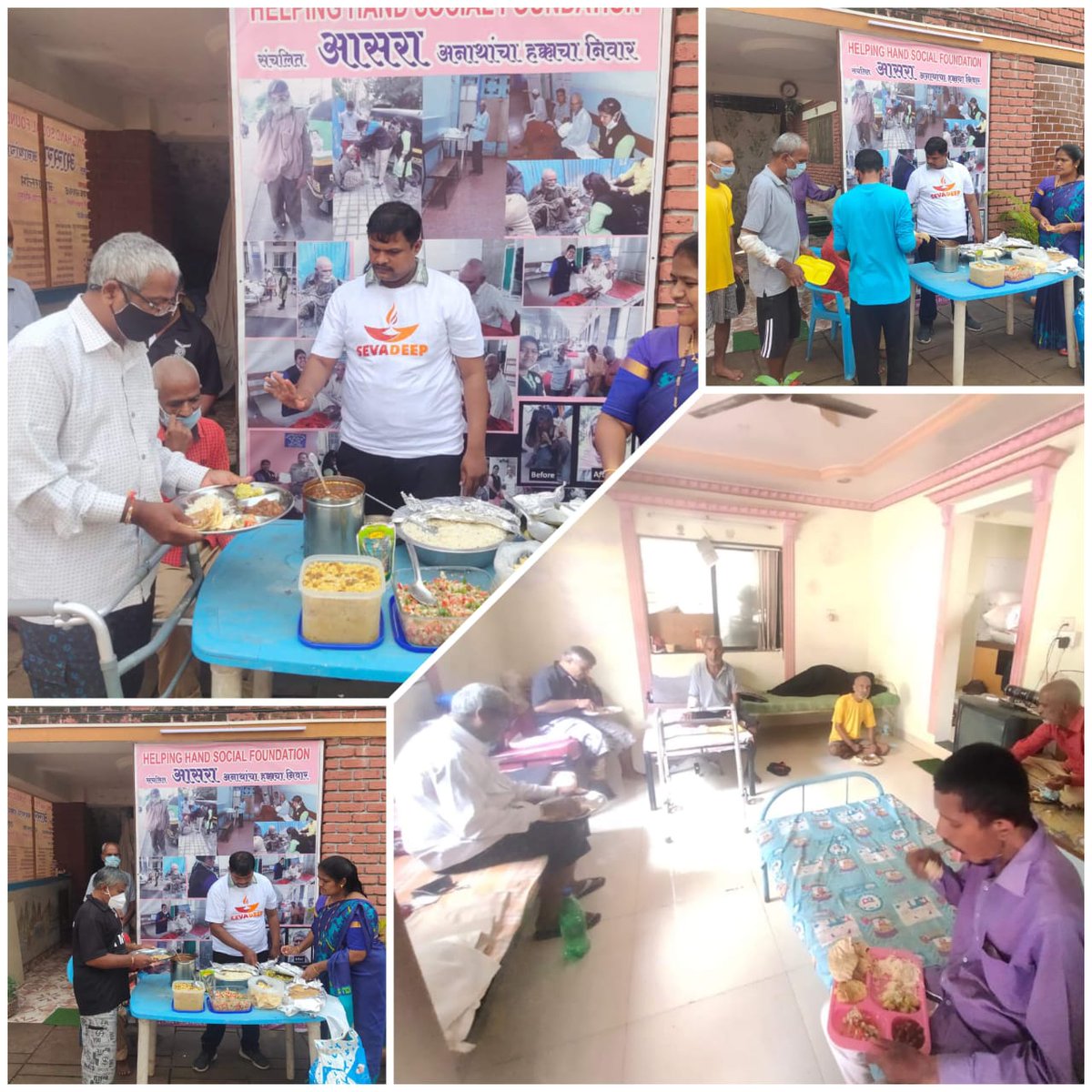 *NGO Name:* Helping Hand Social Foundation

*Address:* Shivshambho Nagar Lane No 2 Katraj Kondhwa Road, Pune.

*Description:* Project Asara is an Inititative of Helping Hand Foundation run and founded y Mrs Swati Dimble. Its a resedential project for homless people.