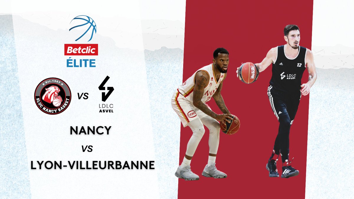 F3Lorraine's tweet photo. 🏀📺 @SLUCbasketNancy vs @LDLCASVEL, à suivre en direct ce dimanche dès 15:15 sur @France3CA, @F3Lorraine, @F3Rhone_Alpes et https://t.co/sb2nPk2jhC. #basketball #BetclicELITE 🏆
👋 @LNBofficiel @Be_BasketFr @lequipe https://t.co/4uBRegJ39u