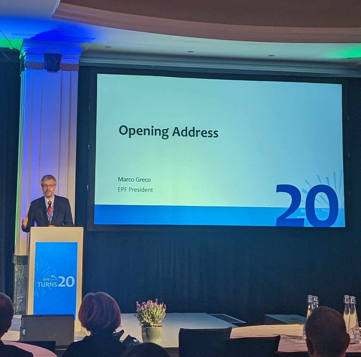 Valentina Strammiello (@valestrammi) on Twitter photo .<a href="/eupatientsforum/">European Patients' Forum</a> President Marco Greco delivers the opening key note at #EPF20 event. #PatientAdvocacy is about failures but also and mostly about not accepting the status quo .<a href="/eupatientsforum/">European Patients' Forum</a> President Marco Greco delivers the opening key note at #EPF20 event. #PatientAdvocacy is about failures but also and mostly about not accepting the status quo
