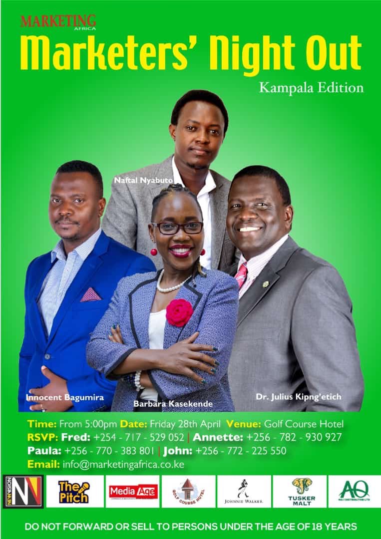 MediagePR's tweet photo. Rendezvous!!!
Happening today at Golf Course Hotel Kampala at 5pm.
#MarketersNightOut https://t.co/GuYENDjbei