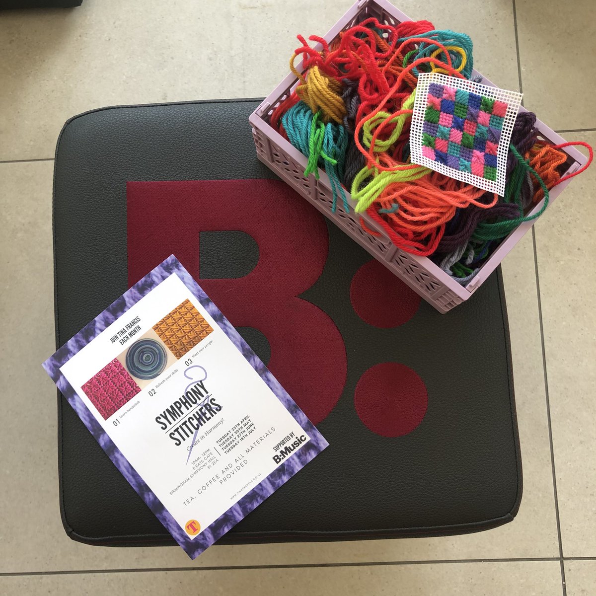 Tina Francis (@bytinafrancis) on Twitter photo It’s been quite the week for my #communityneedle
Stitch Bingo with <a href="/Woolly_Works/">Woolly Mammoth Stitch Works CIC</a> , Craft and Care with <a href="/QTRMSTRS/">QUARTERMASTERS</a> , Symphony Stitchers <a href="/BMusic_Ltd/">B:Music, responsible for Symphony Hall & Town Hall</a>
You can book a space at Craft and Care using this link qtrmstrs.com/events It’s been quite the week for my #communityneedle
Stitch Bingo with <a href="/Woolly_Works/">Woolly Mammoth Stitch Works CIC</a> , Craft and Care with <a href="/QTRMSTRS/">QUARTERMASTERS</a> , Symphony Stitchers <a href="/BMusic_Ltd/">B:Music, responsible for Symphony Hall & Town Hall</a>
You can book a space at Craft and Care using this link qtrmstrs.com/events
