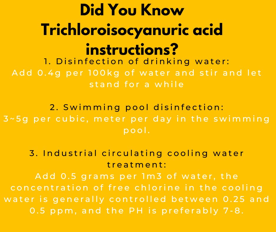 #trichloroisocyanuric #acid #drinkingwater #swimming  #treatment #poolclean #spa #Clubhouse