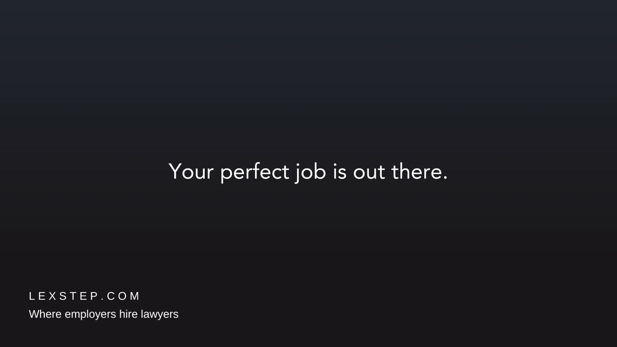 LexStepUK's tweet image. Are you still working in a role you don't enjoy? Your dream job is on LexStep Are you? 👇

buff.ly/3HgXlgV

#lawfirm #legalrecruitment