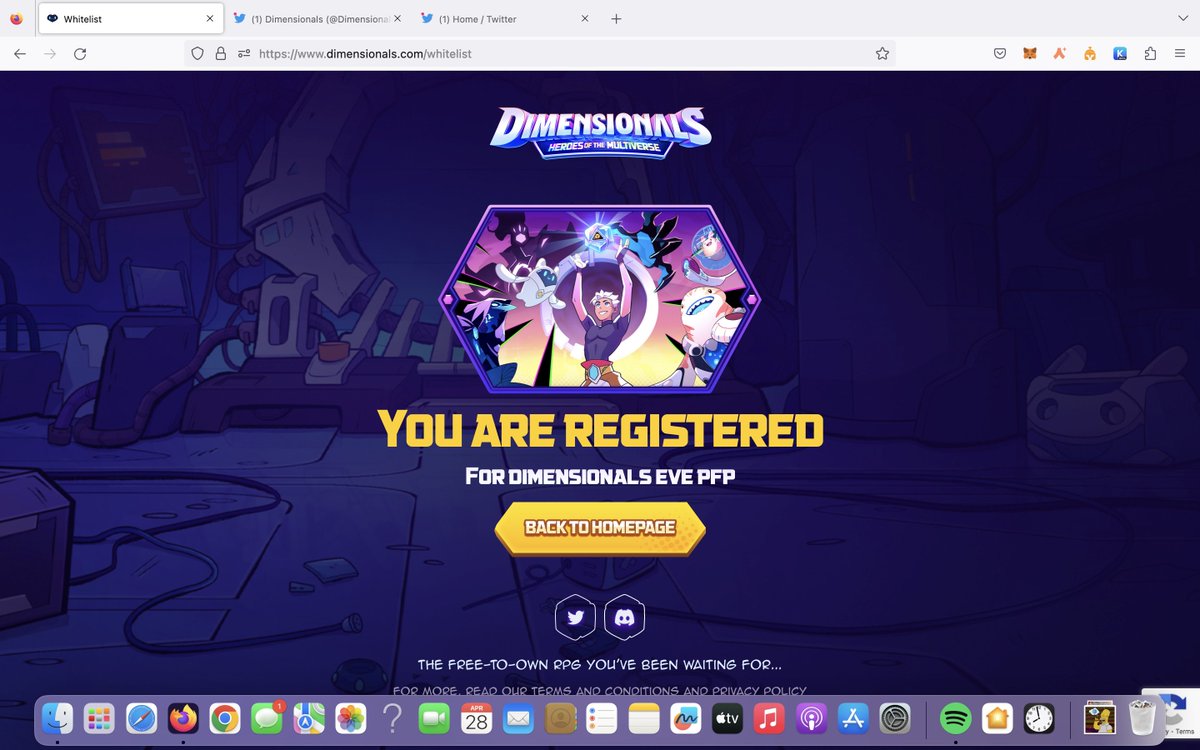 I just registered for <a href="/DimensionalsRPG/">Dimensionals</a> EVE PFP.
I have always Believed in <a href="/SashaMackinnon/">Sasha MacKinnon</a> and his team as great builders.
Even though I didn't make it on their Genesis, I hope to get in on this one 🫡