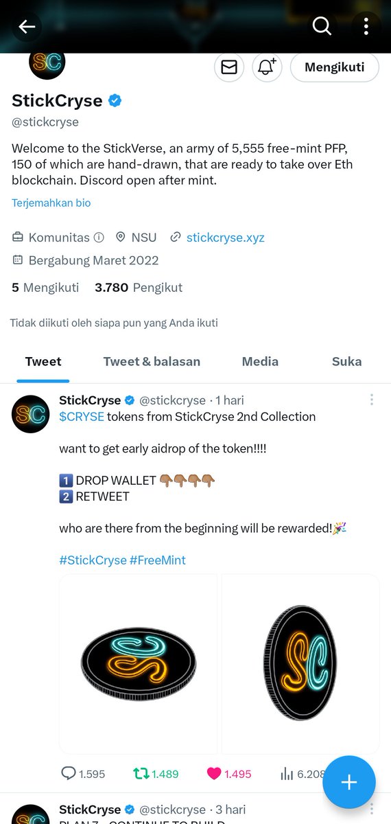 GunPratama5's tweet photo. @edyyeth_ @stickcryse Done
#stickcryse https://t.co/nUqA3n1OlN