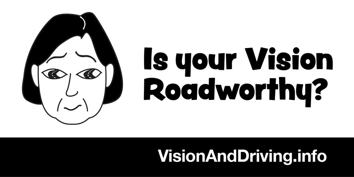 New research suggests almost a million UK motorists would fail the 20m car number plate test. Regular #EyeTests will help keep your eyes fit drive and prevent your vision becoming a #RoadSafetyHazard. VisionAndDriving.info
#IsYourVisionRoadworthy?
#ThinkEyesEveryTimeYouDrive