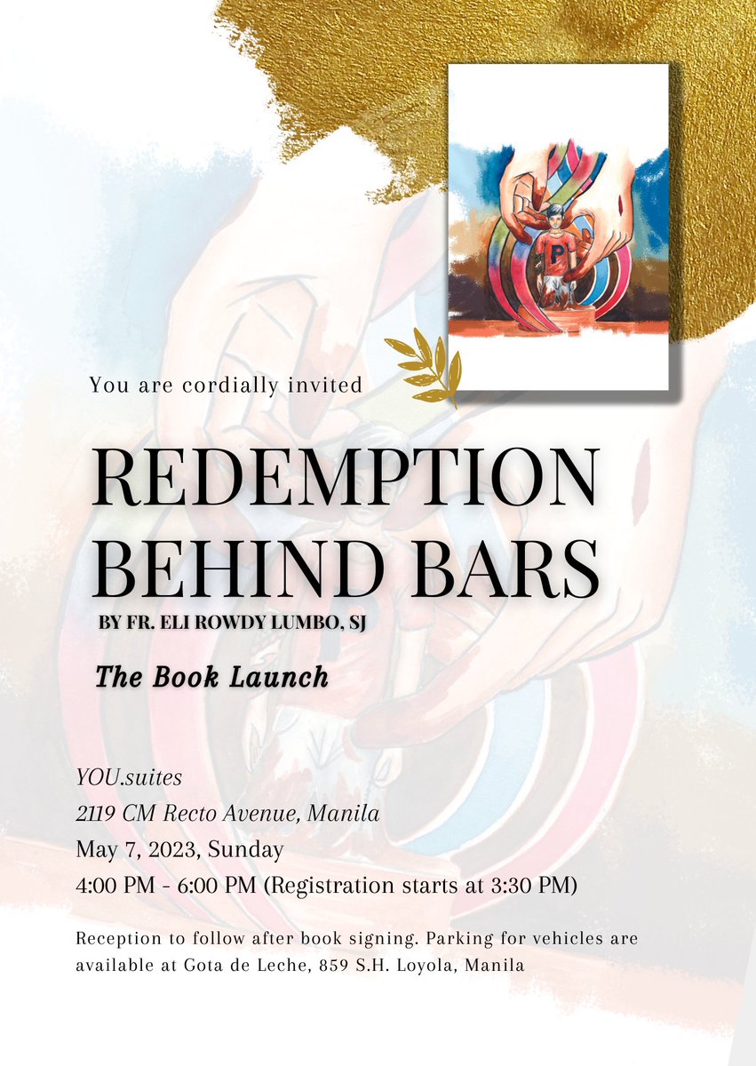 radyokatipunan's tweet photo. Jesuit Communications (JesCom) invites all to the on-site book launch of “#RedemptionBehindBars”, by Fr. Eli Rowdy Lumbo, SJ. https://t.co/DdLlNQxPqc