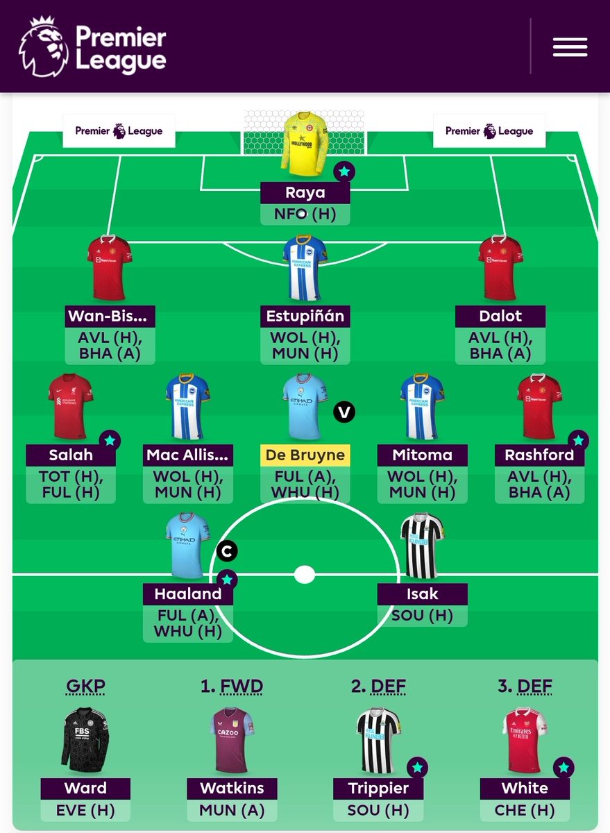 manrange20's tweet image. 🔒 Gw34 🔒🤣Hardened🤣
- Forced 3 Hits on this DGW
- Transfers/Bandwagons (Rashford-Mitoma-Dalot-AWB)
- Counts to 9 Doublers
- Good luck, FPL folk!