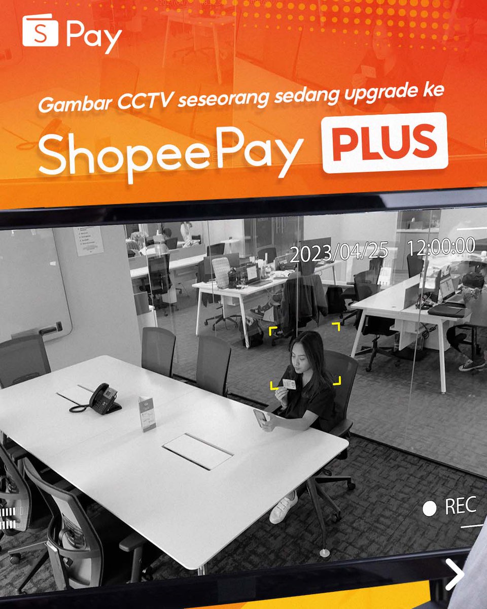 ShopeePay_ID's tweet photo. Lagi cek CCTV, eh ada yang lagi upgrade ke ShopeePay Plus!🧐
Gak heran, soalnya upgrade ke ShopeePay Plus banyak untungnya! Cek gambarnya untuk caritahu!
Jangan lupa upgrade ke #ShopeePayPlus dan nikmati lebih banyak fitur dan promo menarik dari ShopeePay!🎉 https://t.co/uzDfC8sAqL