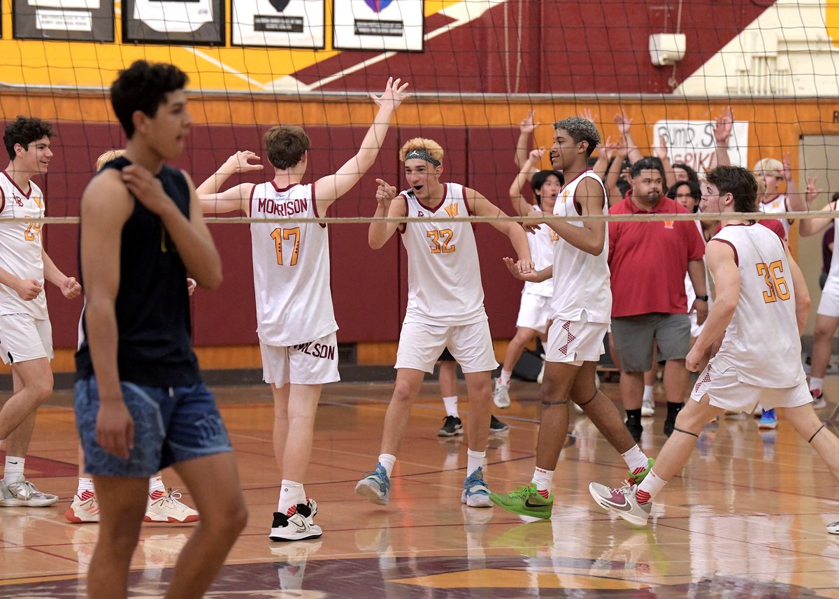 STORY + PHOTOS: Top-seeded Wilson took care of business with a win over Marina in their CIF opener. Millikan and St. Anthony also advanced with home sweeps in round one. All 3 teams will be on the road on Saturday for round two. the562.org/2023/04/28/%EF…