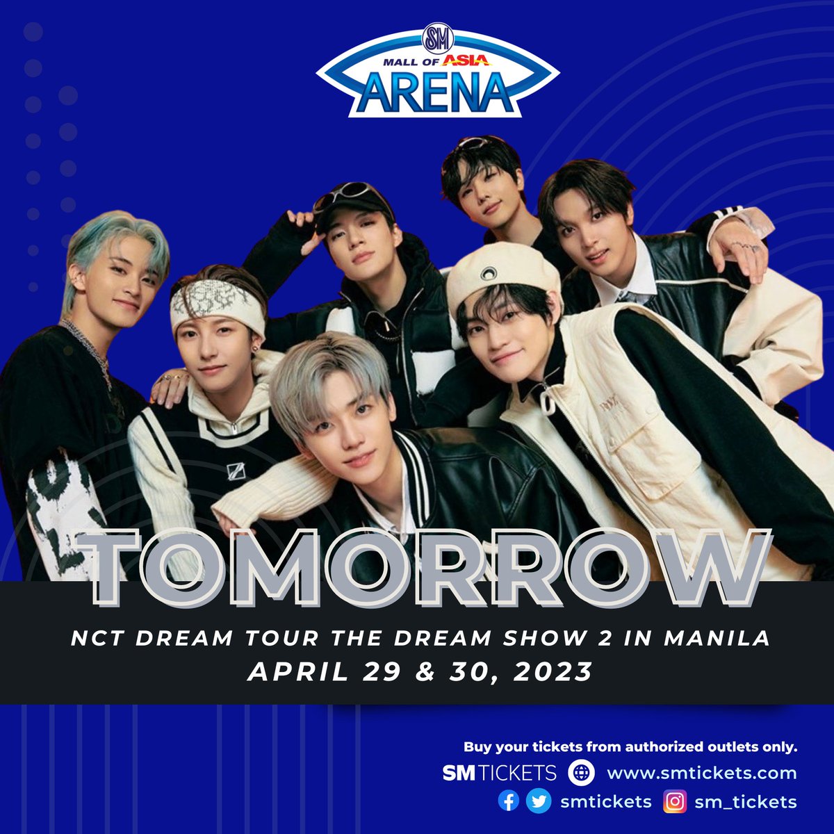 MOAArena's tweet photo. This is it, NCTzen. 💚

NCT DREAM’s #THEDREAMSHOW2_in_MANILA is happening TOMORROW!

#NCTDREAMAtMOAArena
#ChangingTheGameElevatingEntertainment https://t.co/EuHzj4iw0o